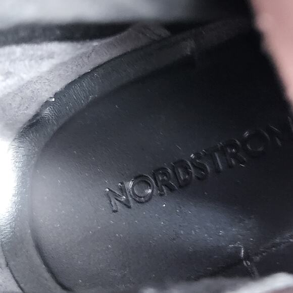 NEW Nordstrom Brown Kora Tall Leather heeled Boots Women's size 7.5 - Picture 6 of 7